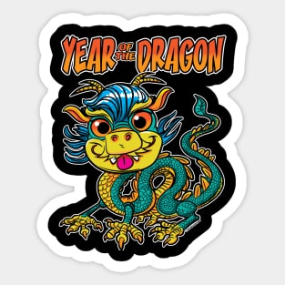 Cute Chinese Dragon Year of the Dragon Sticker